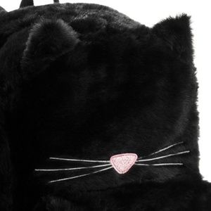 furry cat backpack